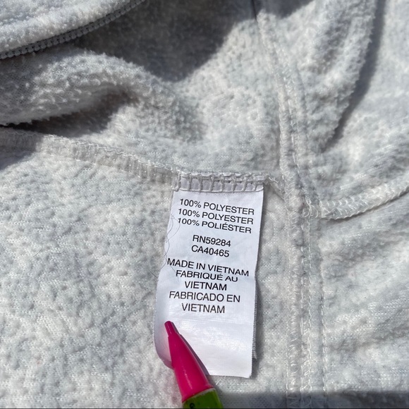 Childrens Place White/Grey Leopard Print Hoodie - Picture 7 of 15